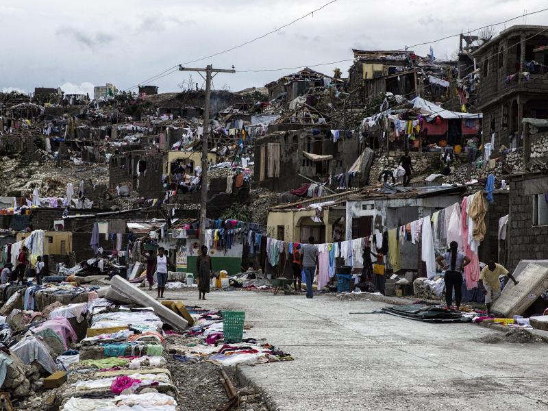 Haiti benötigt fast 300 Millionen Dollar an humanitärer Hilfe