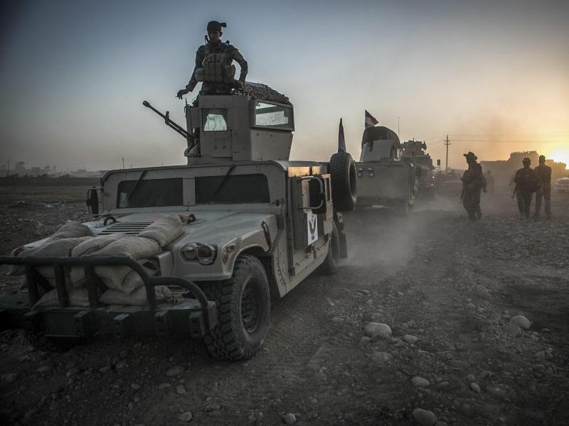 Mossul-Offensive: Iraks Armee meldet Geländegewinne gegen IS