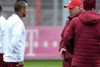 Angeschlagener Vidal beim Abschlusstraining dabei