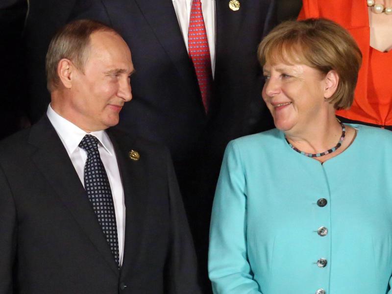 Weiter keine Bomben auf Aleppo vor Treffen Merkels mit Putin