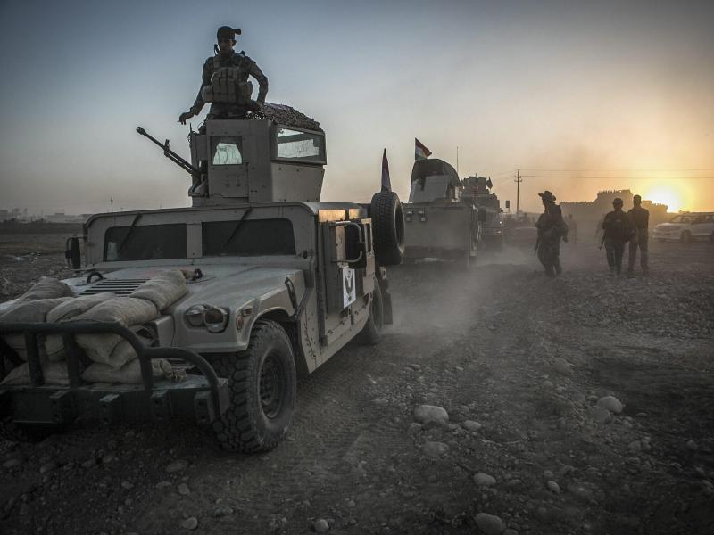 Anti-IS-Koalition unterstützt Mossul-Offensive mit bislang schwersten Angriffen