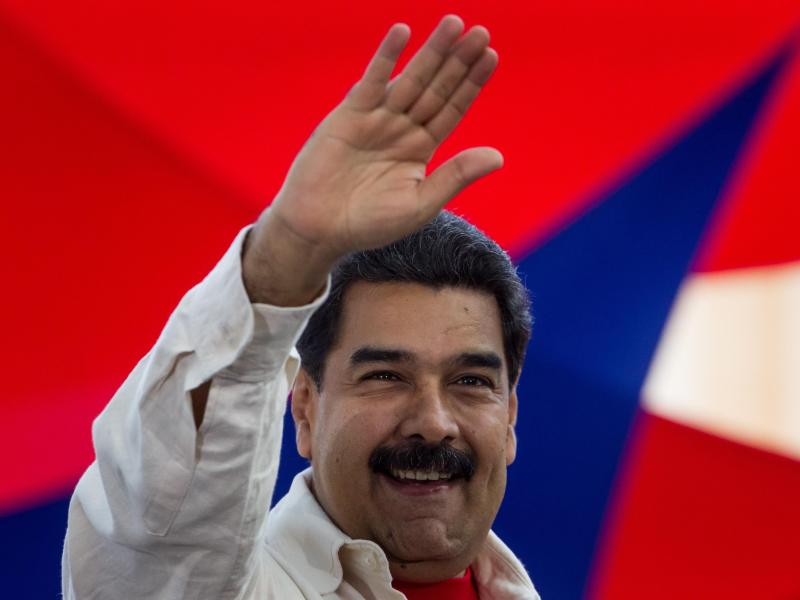 Großaufmarsch der venezolanischen Opposition gegen Präsident Maduro