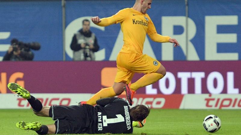HSV-Debakel bei Gisdols Heimpremiere: 0:3 gegen Frankfurt