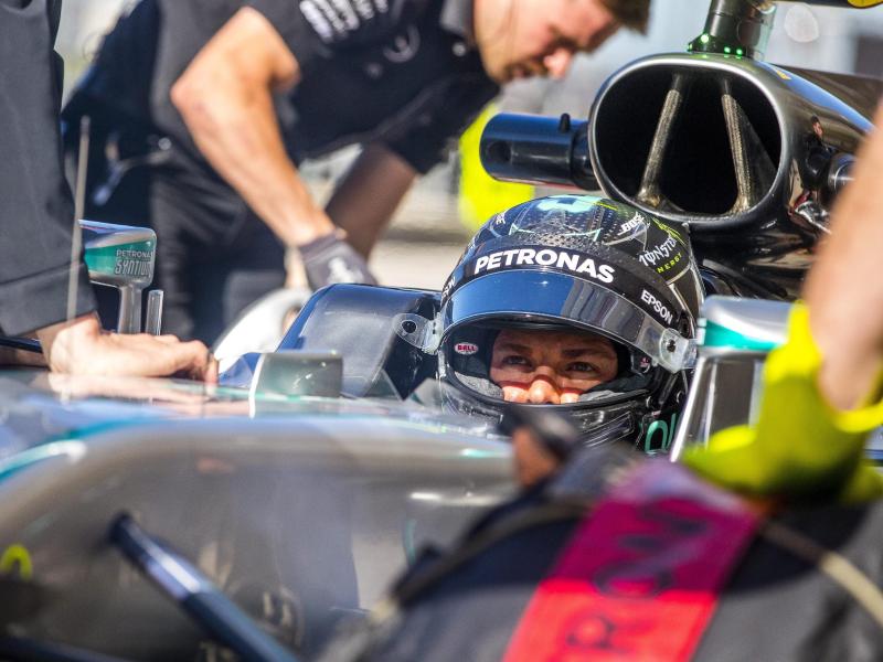Der Kampf um die US-Pole: Rosberg will Hattrick