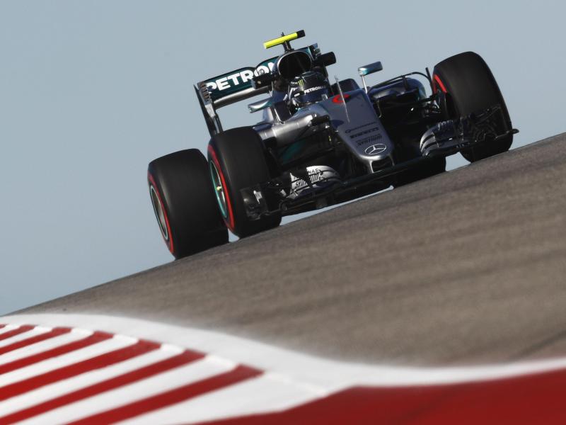 Rosberg Fünfter beim Training vor US-Qualifikation