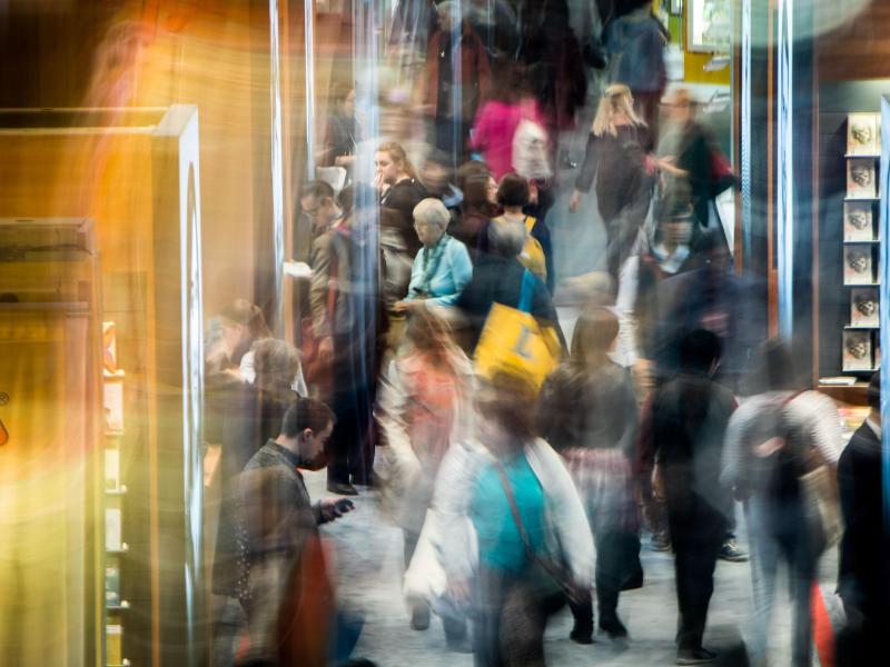 Frankfurter Buchmesse mit Besucherzahl auf Vorjahresniveau