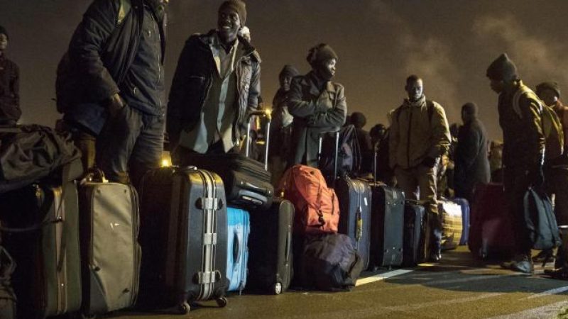Landkreis Harburg: 13 Migranten mit Koffern stehen im Dunkeln bei Anwohnerin vor der Tür