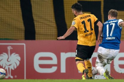 Bielefeld erreicht Achtelfinale mit 1:0-Sieg in Dresden