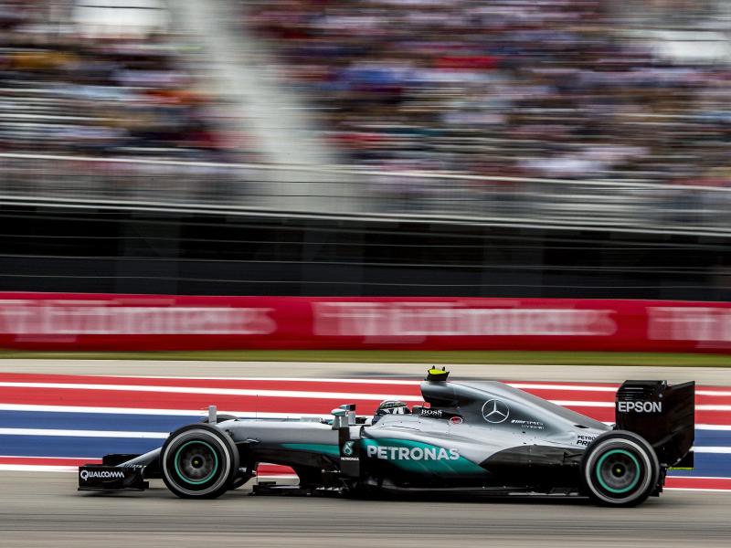 Rosberg im Mexiko-Auftakttraining Siebter