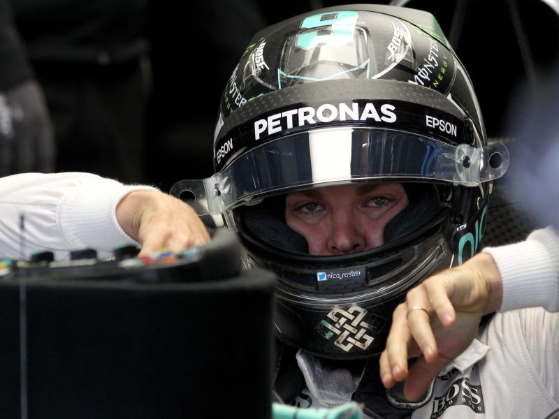 Rosberg auch im Abschlusstraining hinter Hamilton