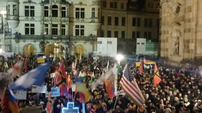 Pegida feiert US-Wahl: Trump „Eröffnung eines Reigens der Politikveränderung in Europa“