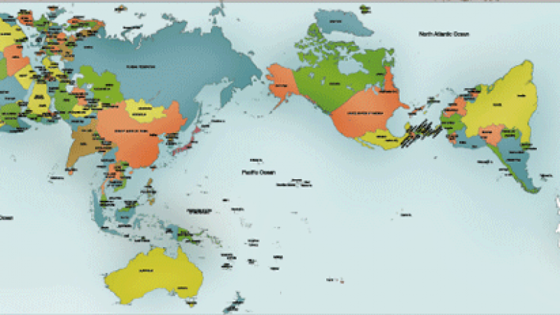 So groß sind die Kontinente ohne Verzerrungen wirklich: Die genaueste Karte der Welt