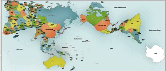 So groß sind die Kontinente ohne Verzerrungen wirklich: Die genaueste Karte der Welt