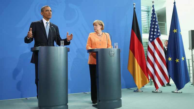 Livestream: Pressekonferenz im Kanzleramt zum Besuch von US-Präsident Obama