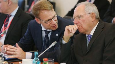 Schäuble und Weidmann wollen EU-Kommission Kontrolle der Länderhaushalte entziehen