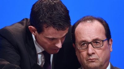 Der unpopuläre Präsident: Valls will Hollande zu Verzicht auf Kandidatur für zweite Amtszeit bringen