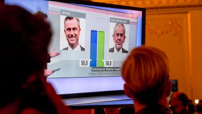 Hitler-Vergleiche, Merkel und Europa: Harter Schlagabtausch beim TV-Duell in Österreich