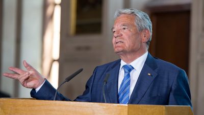 „Nicht jeder fühlt sich als Weltbürger“: Gauck fordert Pause im EU-Vereinigungsprozess