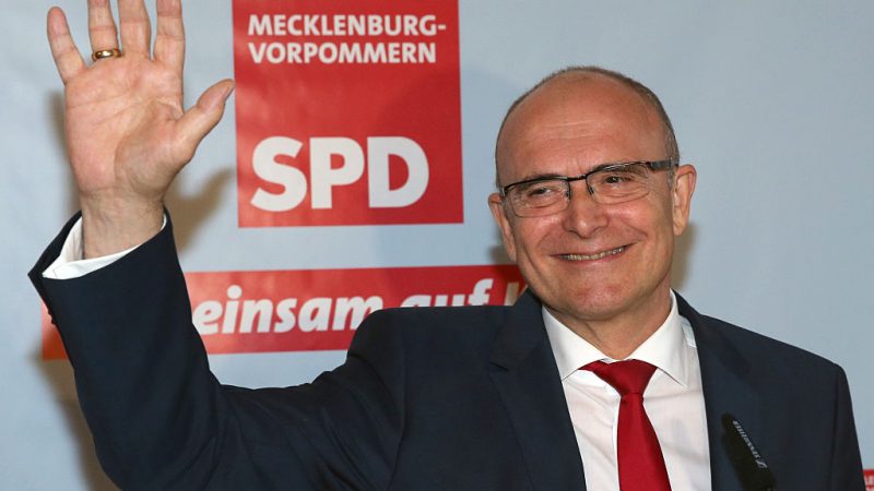 Sellering erneut zum Ministerpräsidenten Mecklenburg-Vorpommerns gewählt