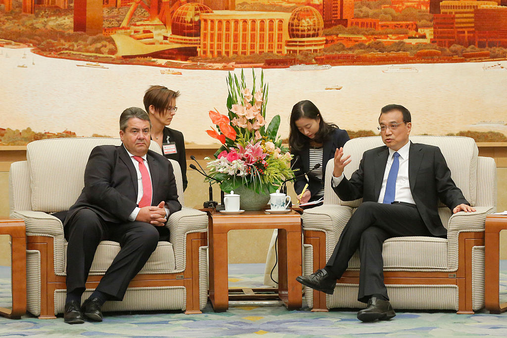 Gabriel trifft Chinas Regierungschef – in „sehr freundschaftlicher“ Atmosphäre