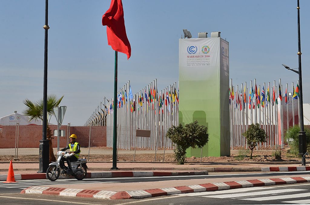 Frankreichs Umweltministerin Royal eröffnet UN-Klimakonferenz in Marrakesch