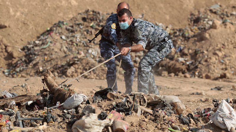Irakische Paramilitärs: Massengrab mit rund 500 Leichen nahe Mossul entdeckt