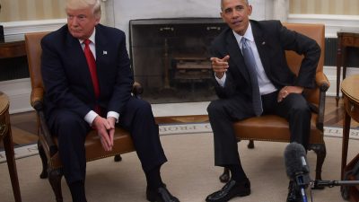 Trump wirft Obama „aufrührerische Reden“ vor – Reibungsloser Amtswechsel gewünscht