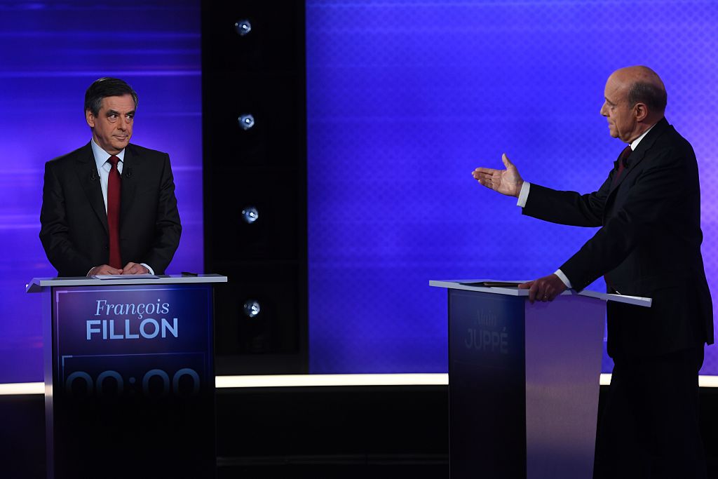 Fillon und Juppé streiten in TV-Duell um Reformkurs und Außenpolitik