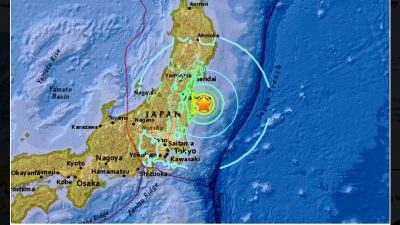 Stärke 6,9: Beben in Japan löst geringen Tsunami an Katastrophenreaktor aus