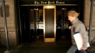 Ein Schuldbekenntnis: „New York Times“ verspricht ab jetzt „unparteiische“ Trump-Berichte