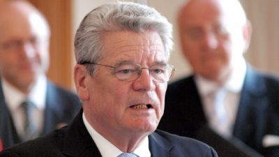 Gauck fordert Pause im EU-Vereinigungsprozess