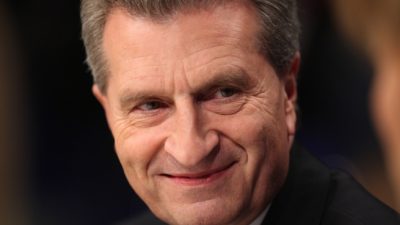 Oettinger droht Kompetenzverlust