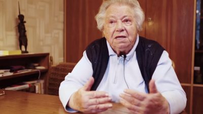 Video: 89-jährige Holocaust-Überlebende rät Österreich zu Wahl von Van der Bellen