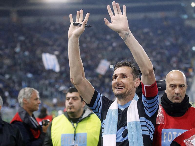 Miroslav Klose beendete Fußball-Karriere
