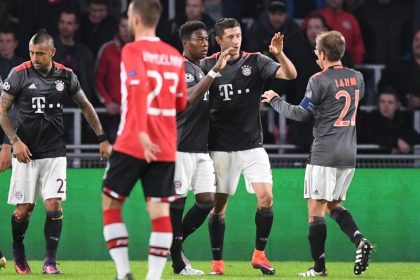 Lewandowski führt Bayern ins CL-Achtelfinale