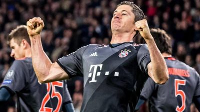 2:1 in Eindhoven – Lewandowski stiehlt Robben die Show