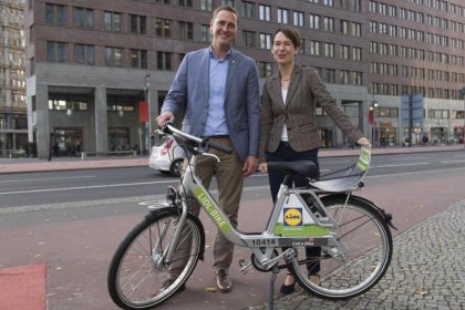 Bahn und Lidl starten neues Fahrradverleihsystem