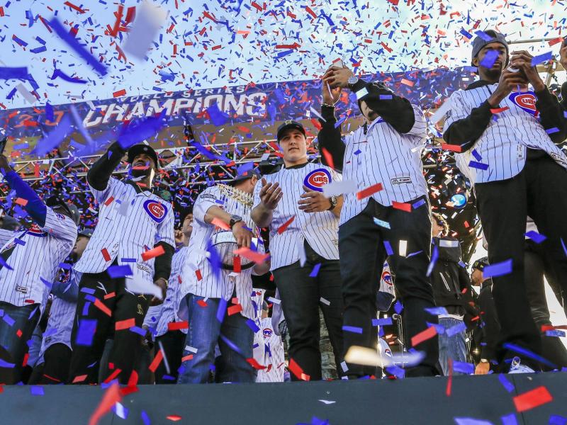 Zwei Millionen Menschen feiern die Helden der Chicago Cubs