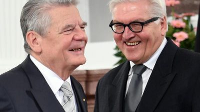 Gauck-Nachfolge: Steinmeier offiziell als Kandidat vorgestellt