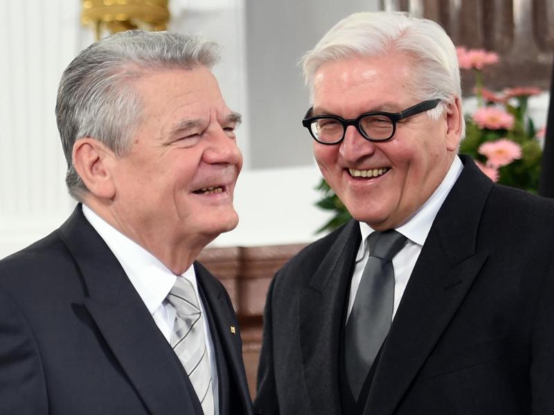 Gauck-Nachfolge: Steinmeier offiziell als Kandidat vorgestellt
