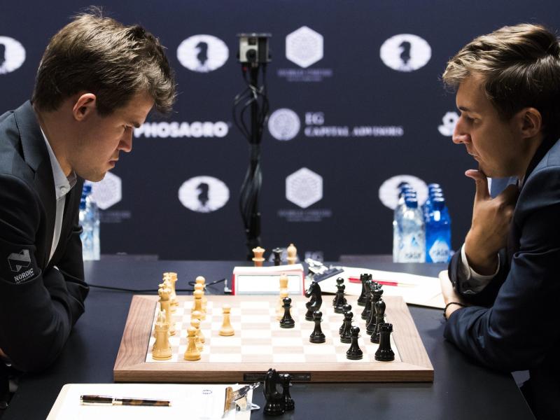 Dritte Punkteteilung zwischen Carlsen und Karjakin