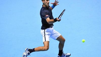 Novak Djokovic bei ATP-WM ungeschlagen ins Halbfinale