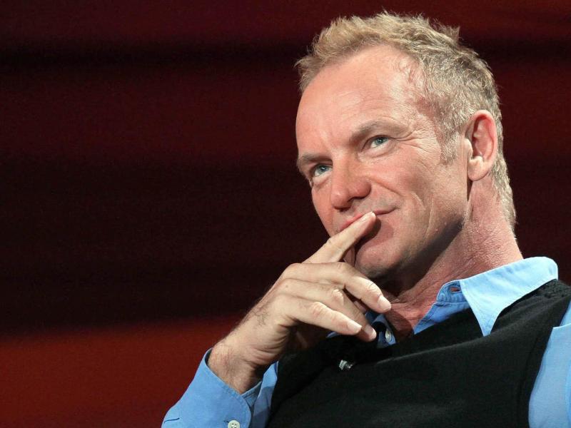 Rockstar Sting: „Ein Wein ist wie ein Lied“