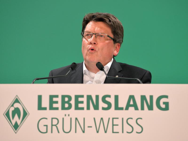 Werder-Präsident Hess-Grunewald bekennt sich zu 50+1-Regel