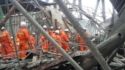 67 Tote in China bei Einsturz von Bauplattform in Kraftwerk