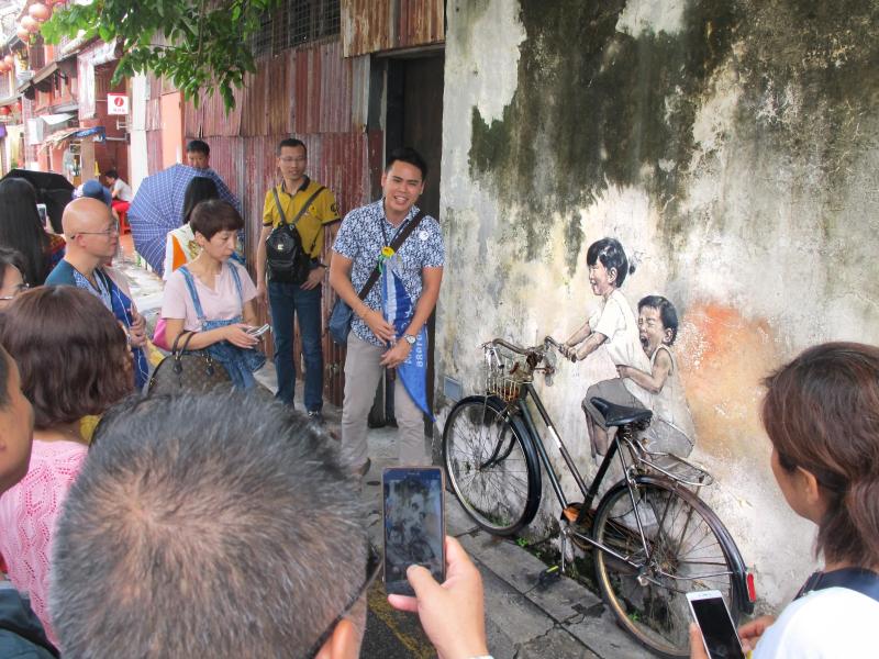Straßenkunst in Malaysia: Unerwartet beliebte Wandbilder