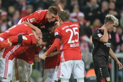 FC Bayern siegt 2:1 gegen Leverkusen