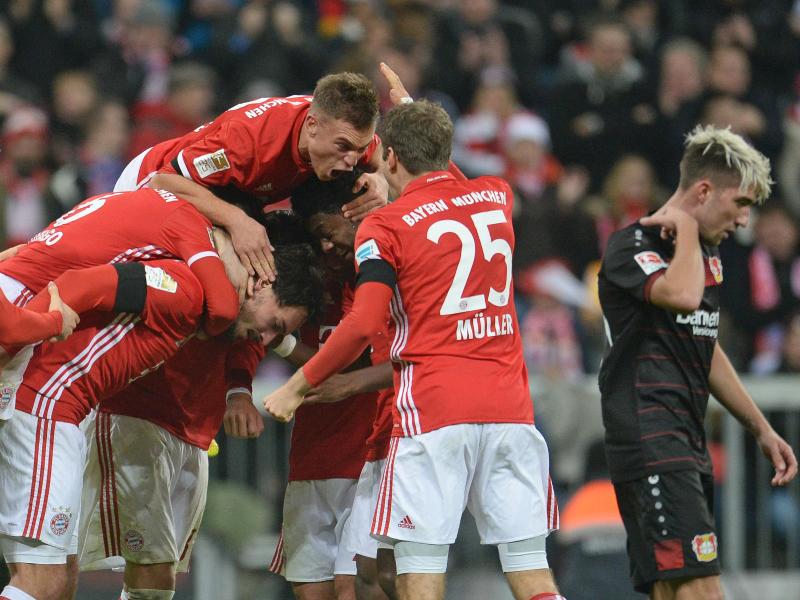 FC Bayern siegt 2:1 gegen Leverkusen