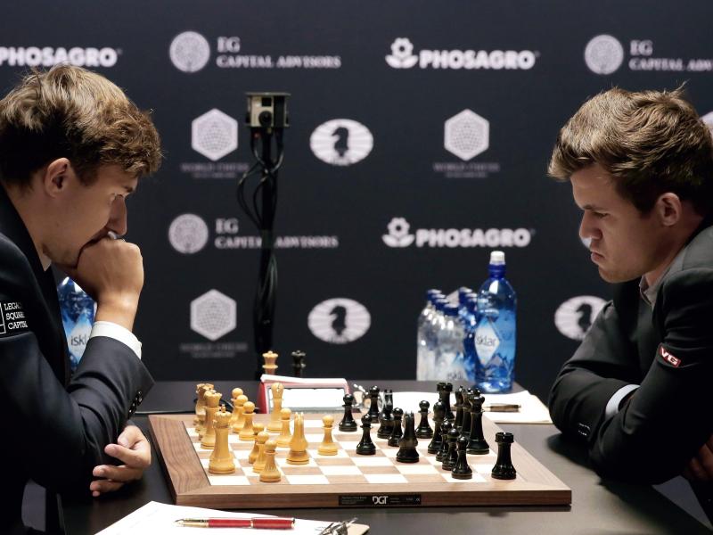 Schach-WM: Remis in der elften Partie