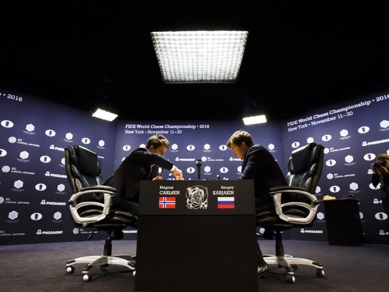 Schach-WM: Auch zwölfte Partie endet remis